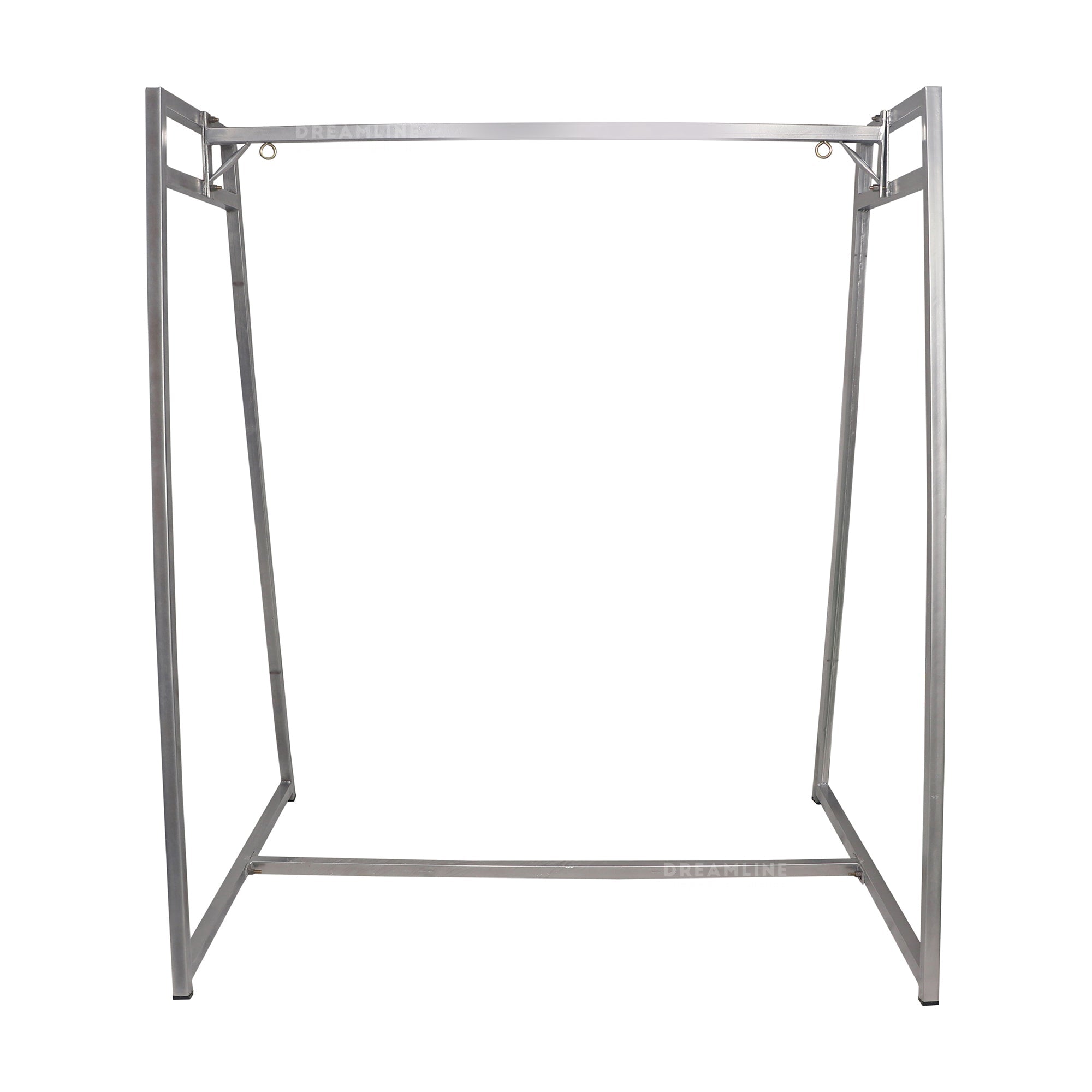 Ingo Double Seater Hanging Swing With Stand For Balcony , Garden Swing (Beige) Braided & Rope