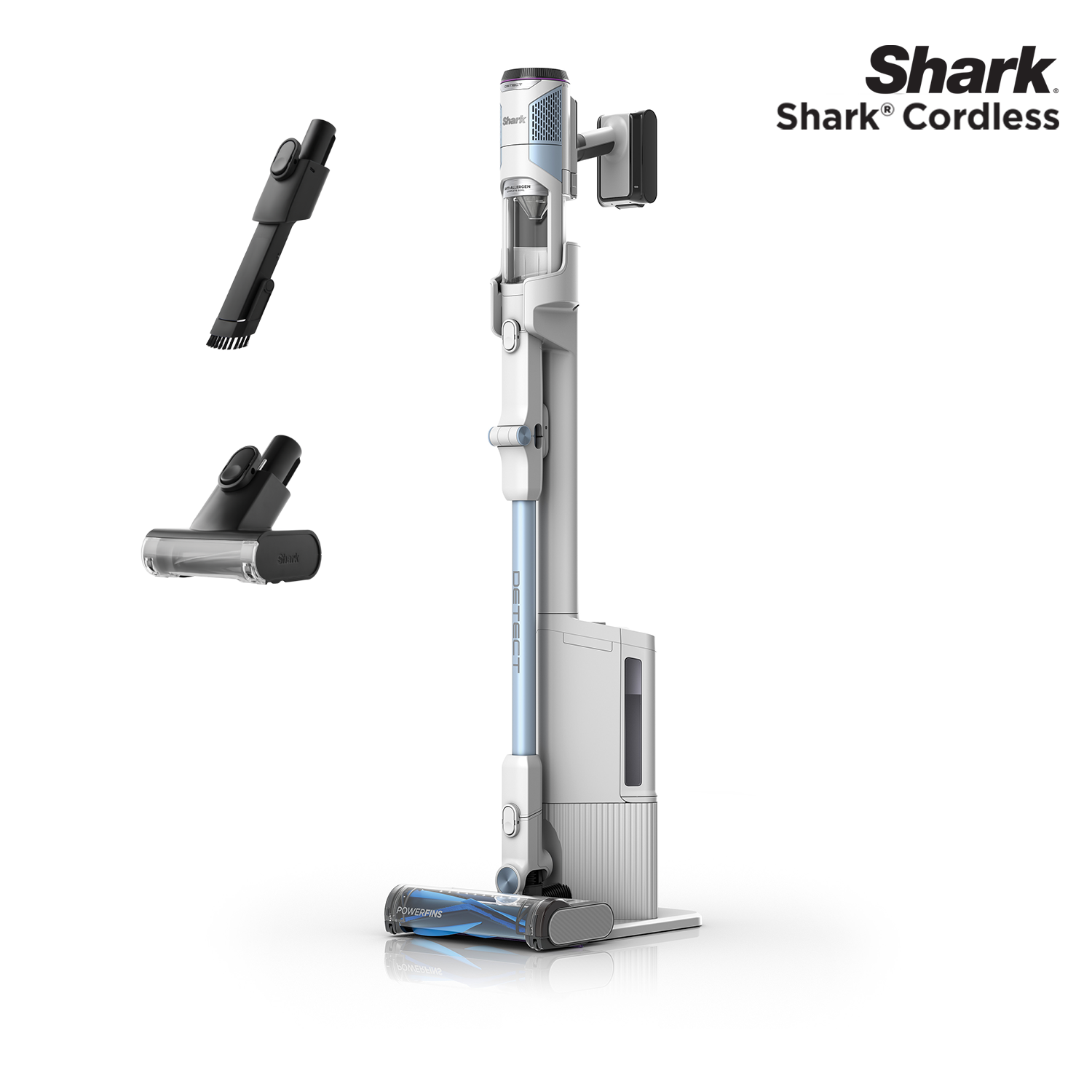 Shark Detect Clean & Empty Cordless Stick Vacuum (IW4621INT) | Flex Wand + Auto-Empty Base