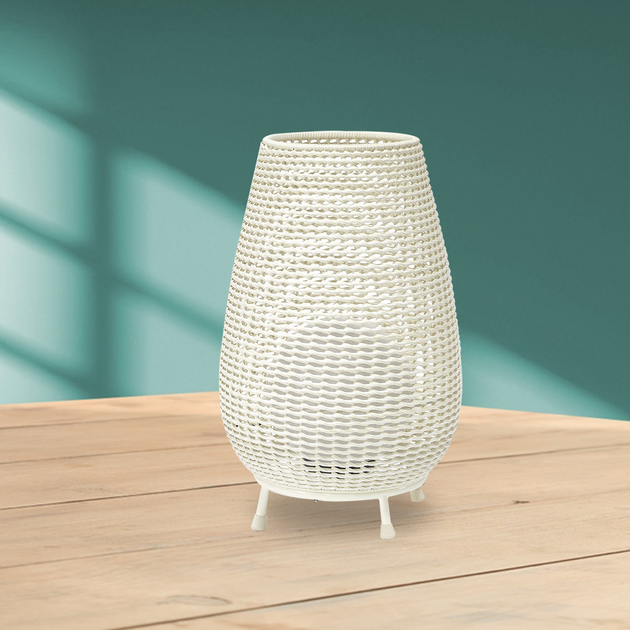 Okawa Outdoor Wicker Floor Lamp