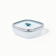 Microwave safe frosted borosilicate glass Anyday dishware- Large Square Dish