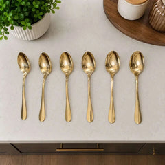 Brass Spoon Set (Pack Of 6)