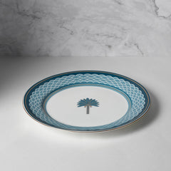 India Circus Oceanic Opulence Dinner Set (Pack of 20), For Family of 6