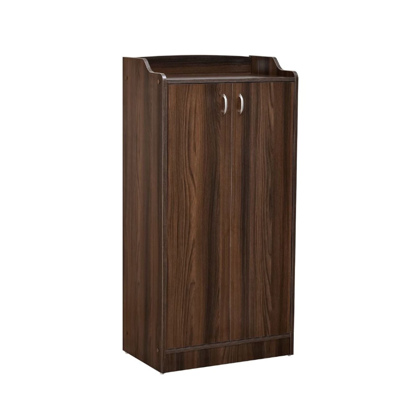 Nilkamal Claymont Shoe Cabinet (Classic Walnut)