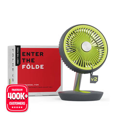 FOLDE v2 | All Day Wireless Rechargeable Folding Fan