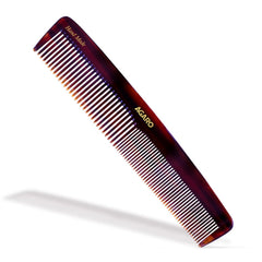 AGARO Hand Made Cellulose Acetate Comb HMC78, All Fine Tooth Dressing Comb, Smooth Rounded Teeth, Hair Styling, Hair Bru