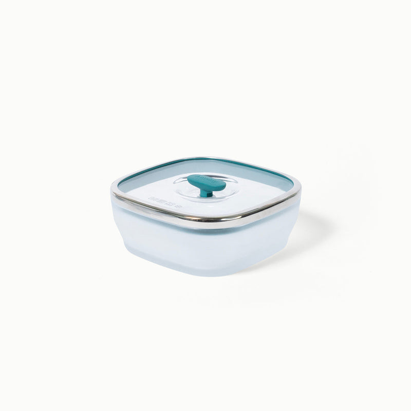 Microwave safe frosted borosilicate glass Anyday dishware- Medium Square Dish