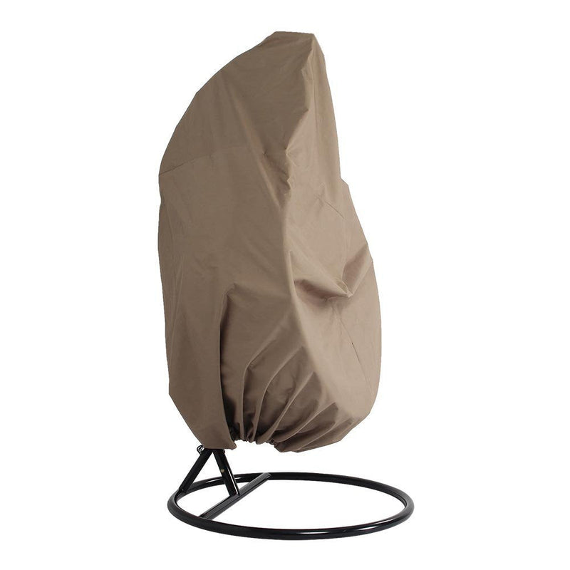 Dreamline Single Seater Hanging Swing Cover - Heavy Duty Waterproof Outdoor Furniture Cover - Patio Cover For Wicker Swing Chair