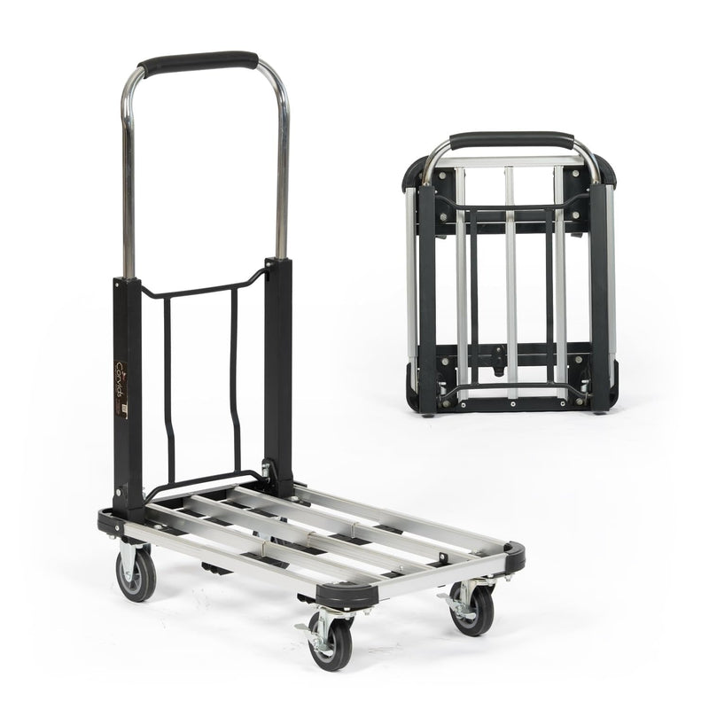 Corvids 150 Kg Portable Aluminium Extendable Hand Platform Trolley with 2-Year Warranty-1