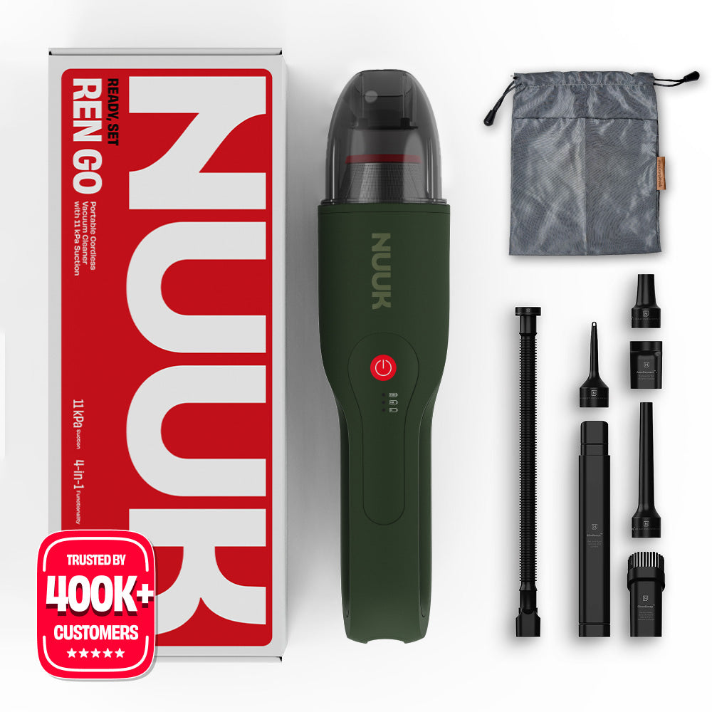 REN GO | 11 kPa Cordless Car Vacuum Cleaner