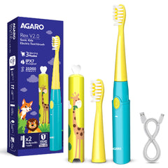 AGARO Rex V2.0 Sonic Kids Electric Toothbrush-1