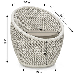 Wall Outdoor Patio Seating Set 2 Chairs and 1 Table Set (White + Silver)