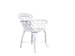 Rino Cast Aluminium Garden Patio Seating 2 Chair and 1 Table Set