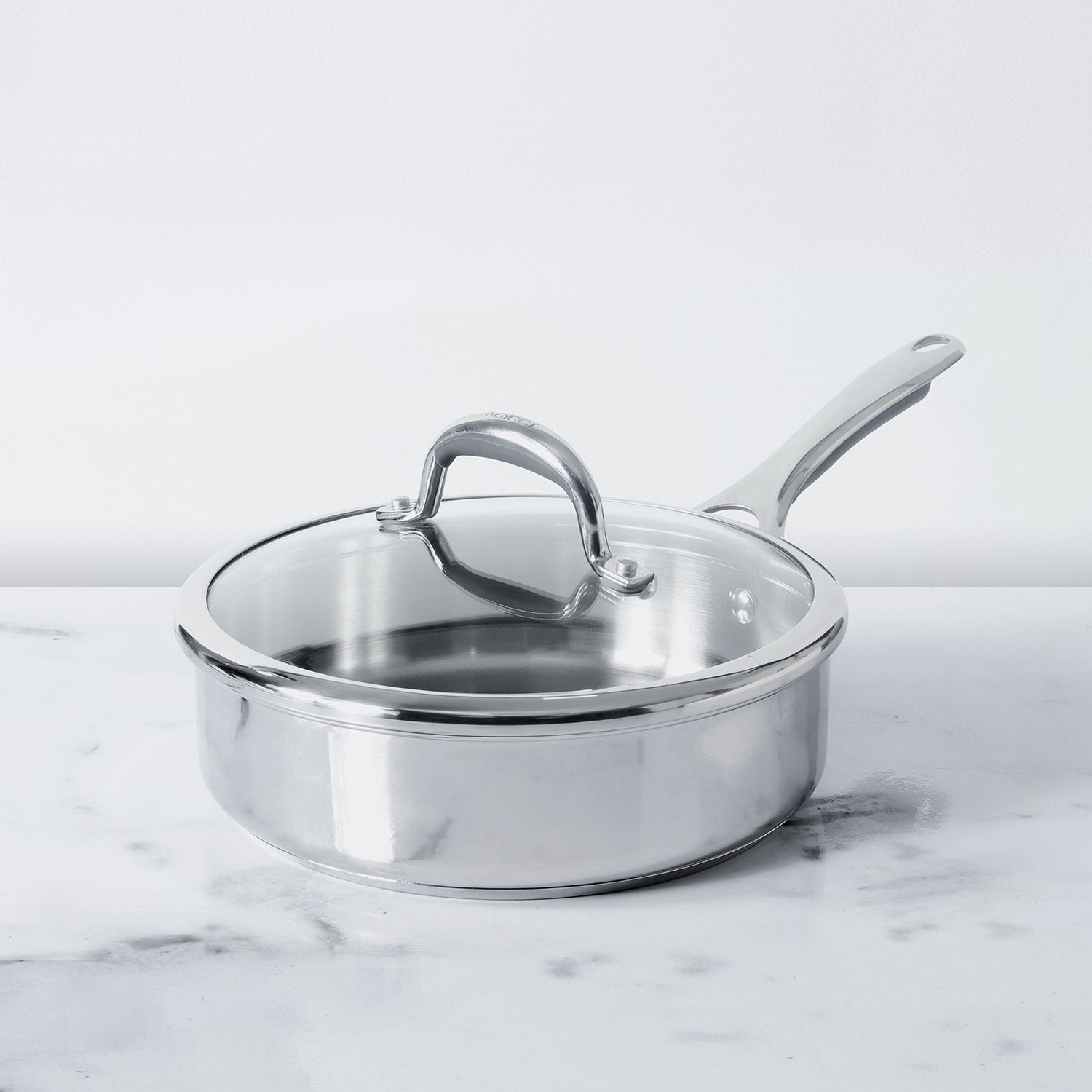 Meyer Select Stainless Steel Sautepan 24cm (Induction & Gas Compatible)
