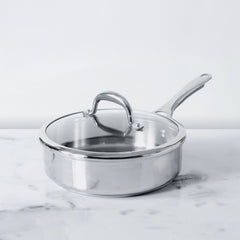 Meyer Select Stainless Steel Sautepan 24cm (Induction & Gas Compatible)