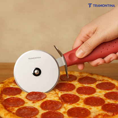 Utilita Pizza Cutter SS - Red