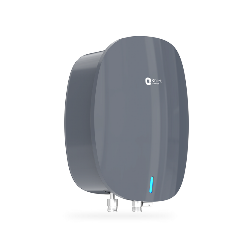 Instaflo Neo 3L Instant Water Heater (Geyser) | Shockproof | 6 years tank warranty | Gloss Finish Midnight Grey