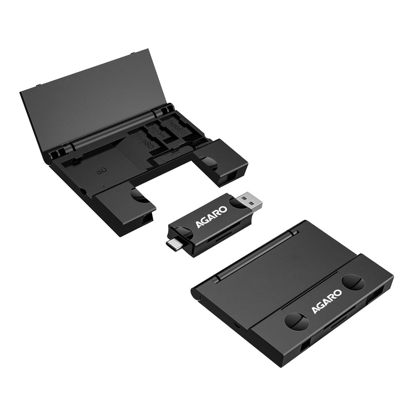 AGARO Snapcase USB 3.0 Card Reader with Storage Case-1