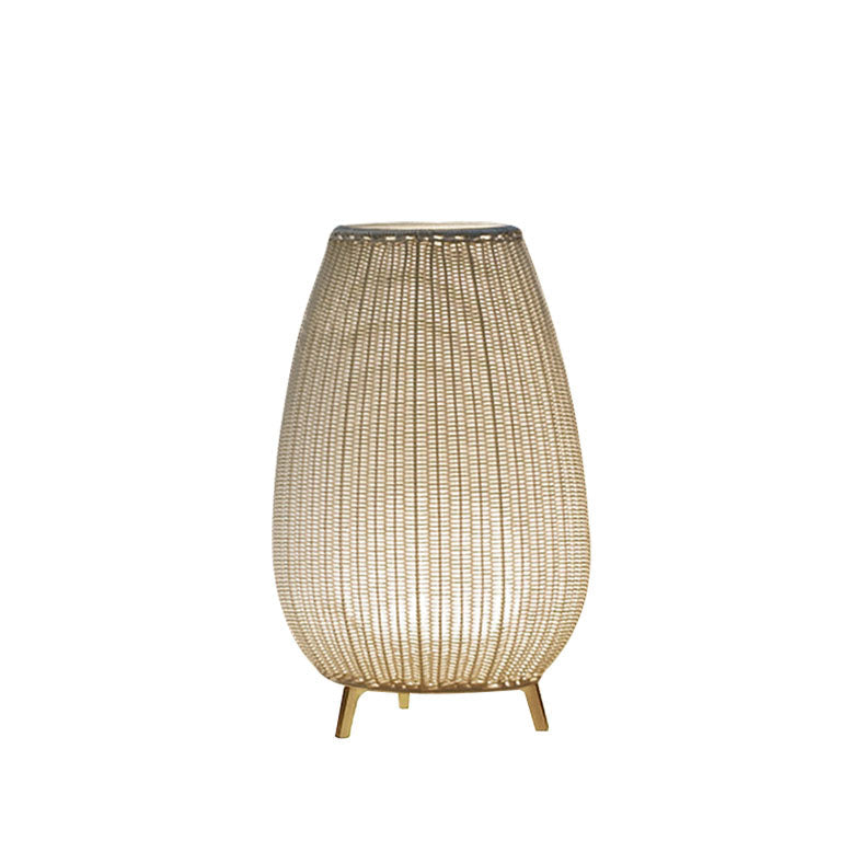 Fabel Outdoor Wicker Floor Lamp