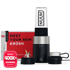 KRUSH | Compact Mixer Grinder with Go Jar