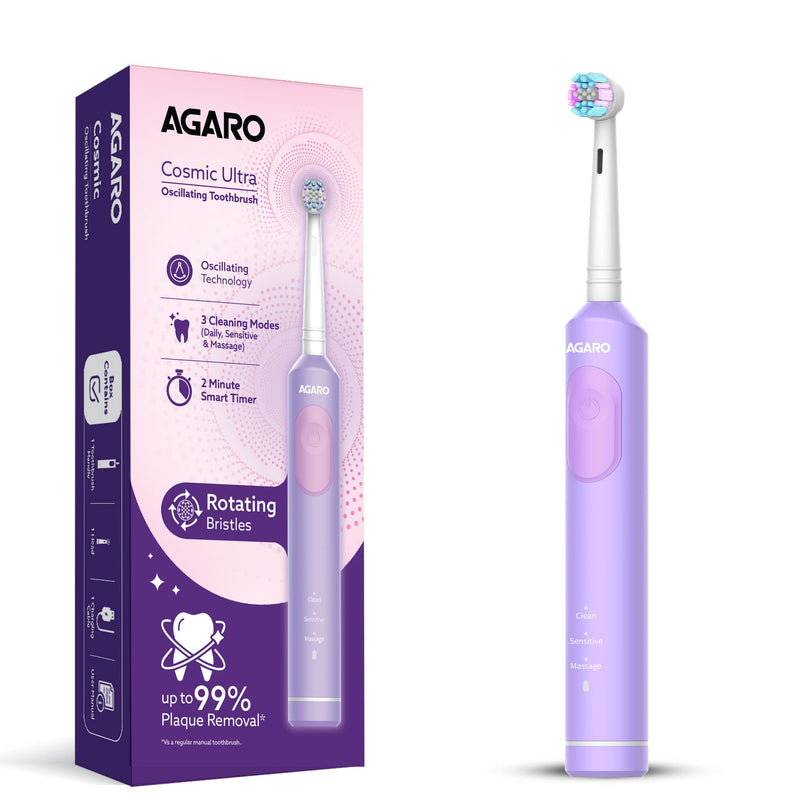 AGARO Cosmic Ultra Oscillating Electric Toothbrush with Oscillating Technology-1
