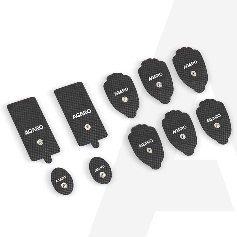 AGARO Tens Massager Pad Set 10pcs