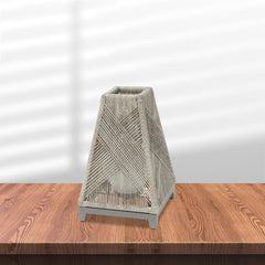 Warin Outdoor Rope Floor Lamp