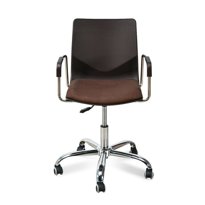 Nilkamal Zing with Arm Office Chair (Brown)