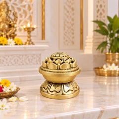 Brass Louts Dhoop Dani & Incense Holder