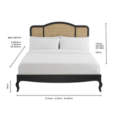 Annecy Rattan Bed Frame