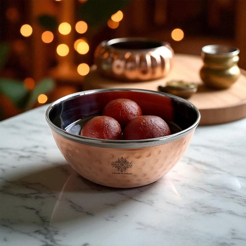 Steel Copper Multipurpose Bowl