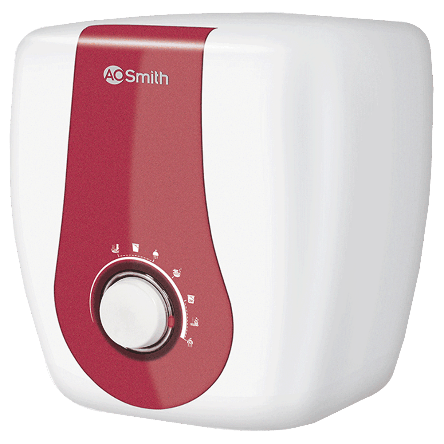 AO Smith Xpress 6 Litres 5 Star Vertical Storage Water Geyser with Glass Coated Incoloy Heating Element (White)