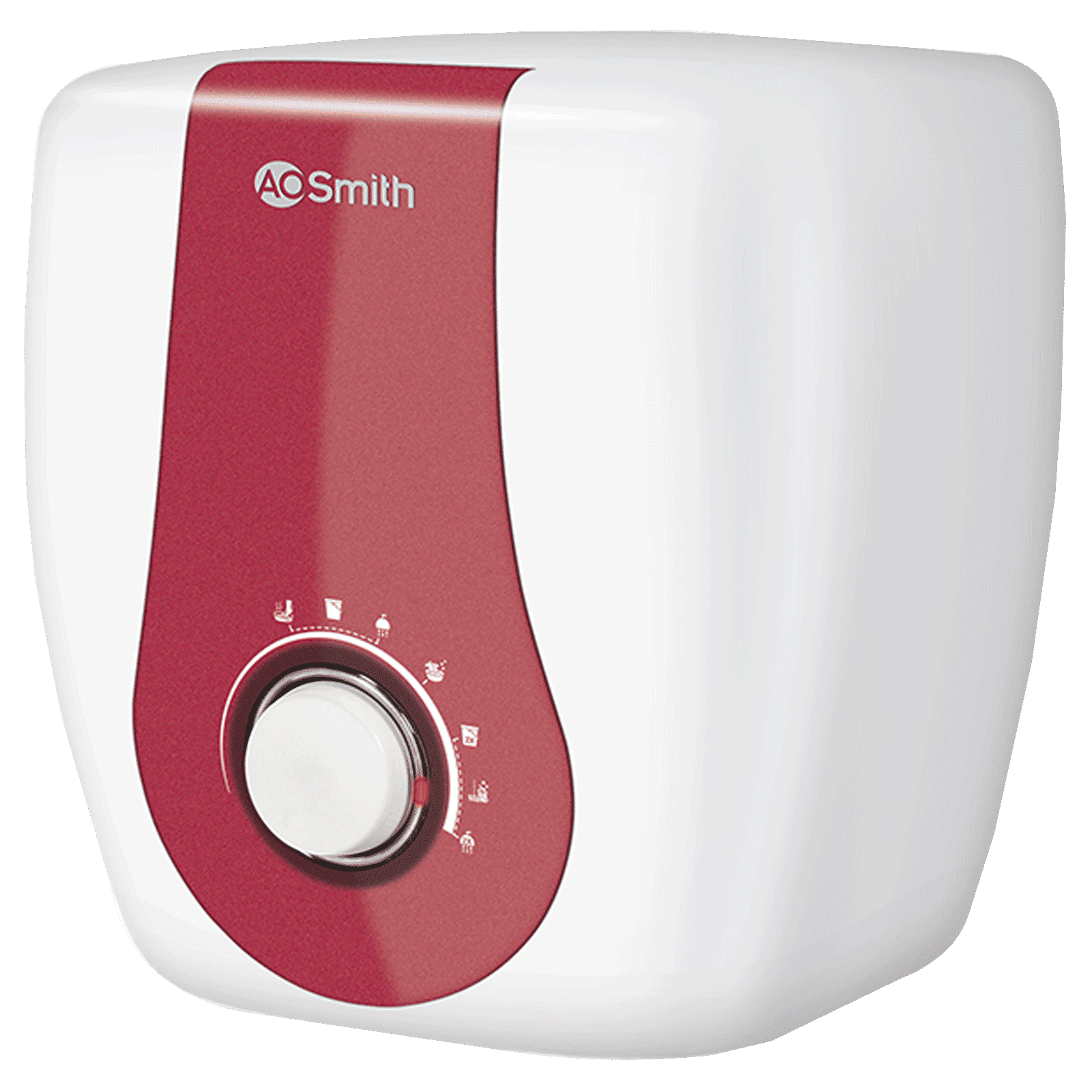 AO Smith Xpress 6 Litres 5 Star Vertical Storage Water Geyser with Glass Coated Incoloy Heating Element (White)