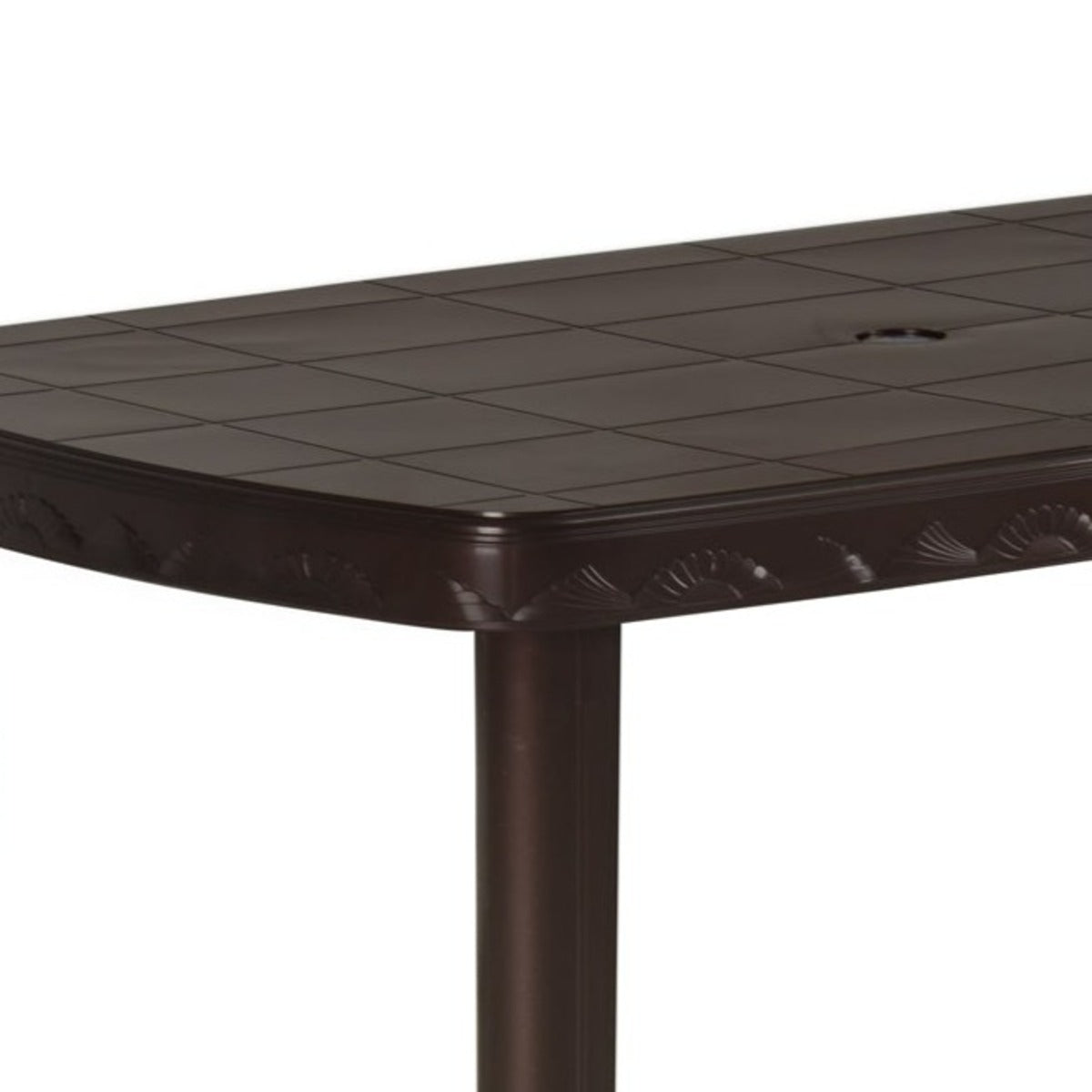 Nilkamal Shahenshah Dining Table (Weather Brown)