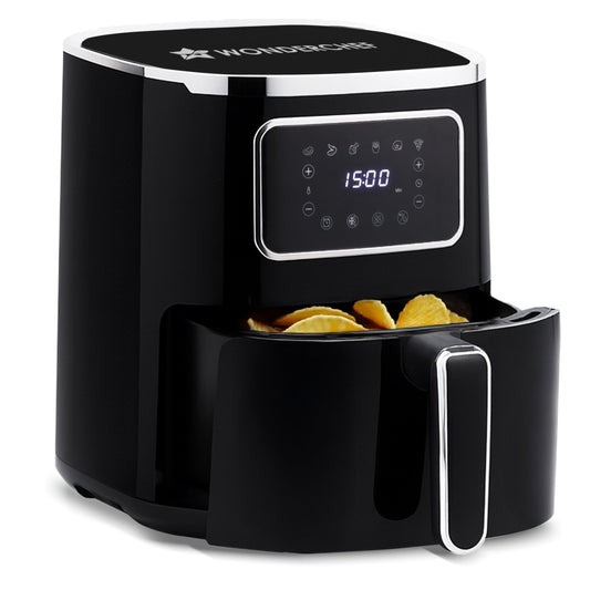 Platinum Digital Air Fryer | 5L | Rapid Air Technology | 7 Pre-Set Menu Options | Temperature and Time Control | Digital Interface | Chrome Finish | 1 Year Warranty