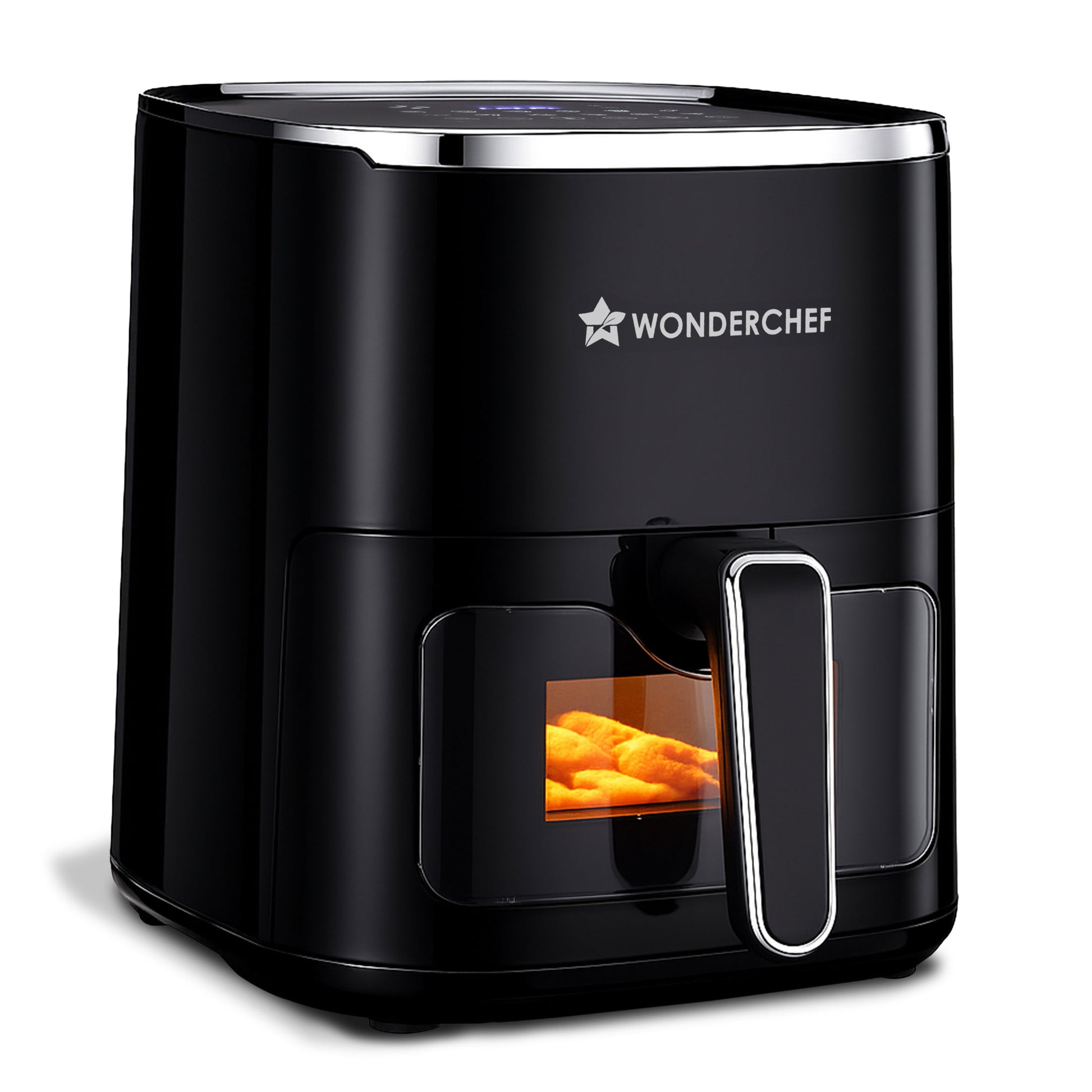 Evita Digital Air Fryer, 1350W, 5 L, Rapid Hot Air Technology, 8 Pre-set Menus, Non-stick Basket, In-built Memory, Customised Time & Temperature Control, Fry, Bake, Grill, 2-Yr Warranty