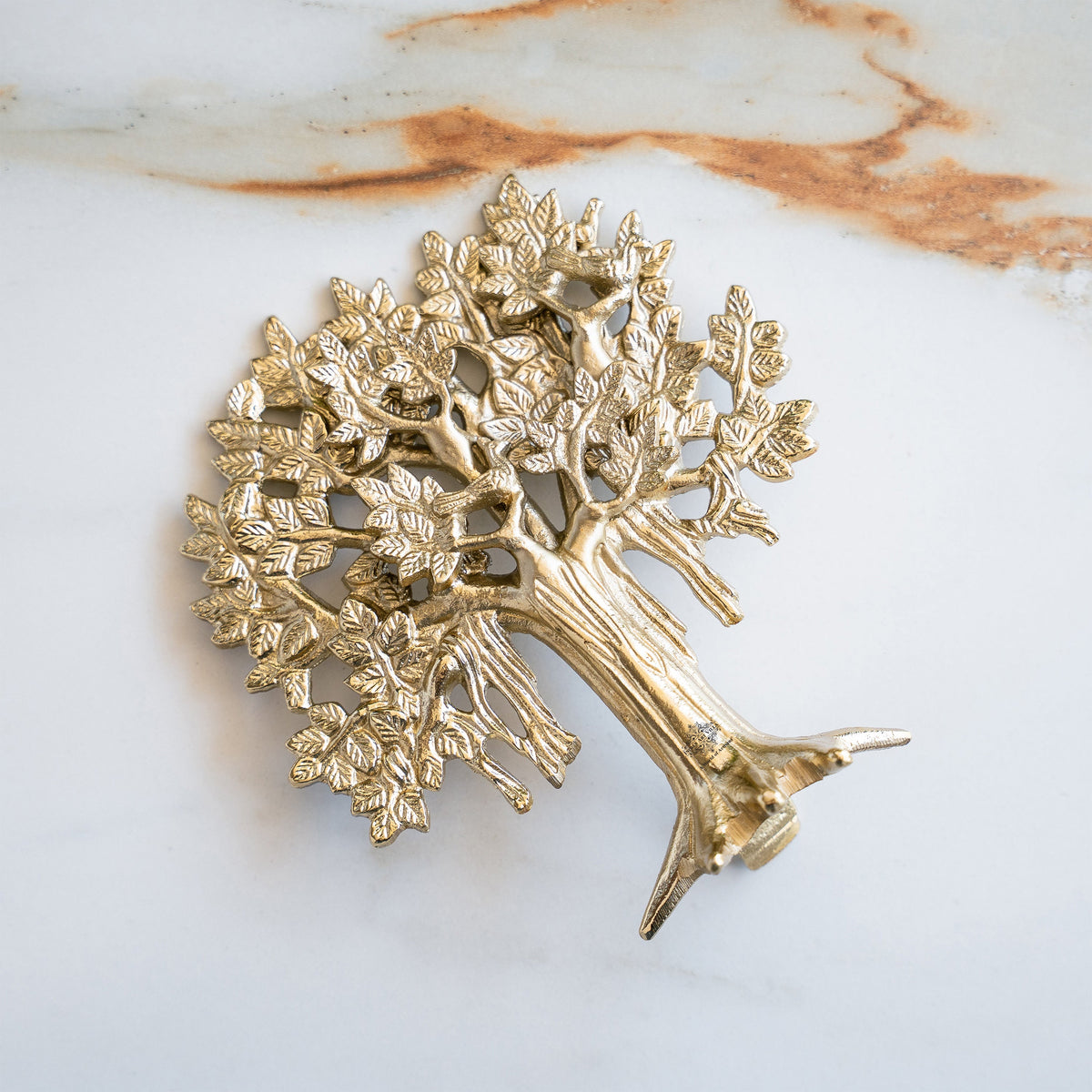 Brass Finish Kalpvriksh Tree – Vastu & Fengshui Decor