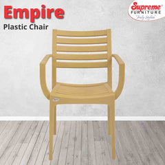 Supreme Empire Plastic With-Arm Chair
