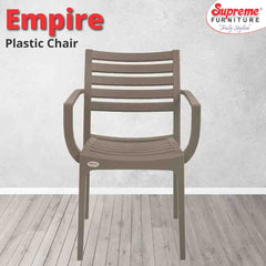 Supreme Empire Plastic With-Arm Chair