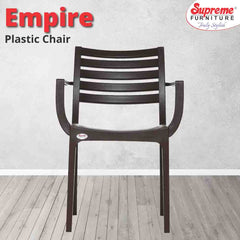 Supreme Empire Plastic With-Arm Chair