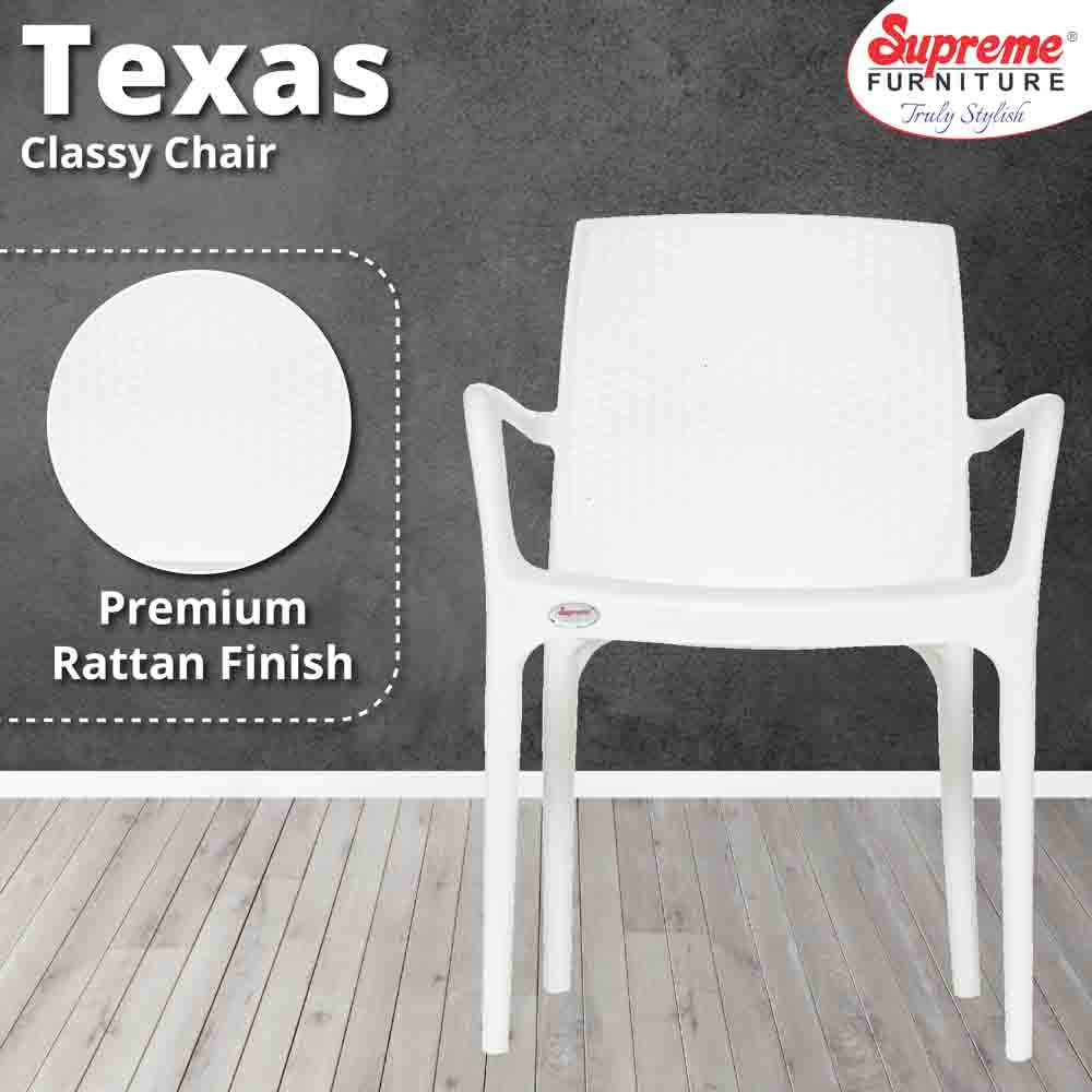 Supreme Texas Plastic With-Arm Chair