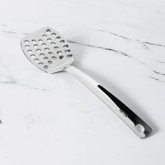 Meyer Stainless Steel Accessories 5 pcs set -  ( Turner, 32cm + Slotted Turner, 33cm + Serving Spoon, 32cm  + Skimmer,32 cm  + Ladle, 30cm  )