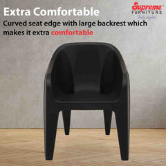 Supreme Futura Plastic With-Arm Chair