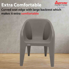 Supreme Futura Plastic With-Arm Chair