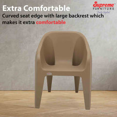 Supreme Futura Plastic With-Arm Chair
