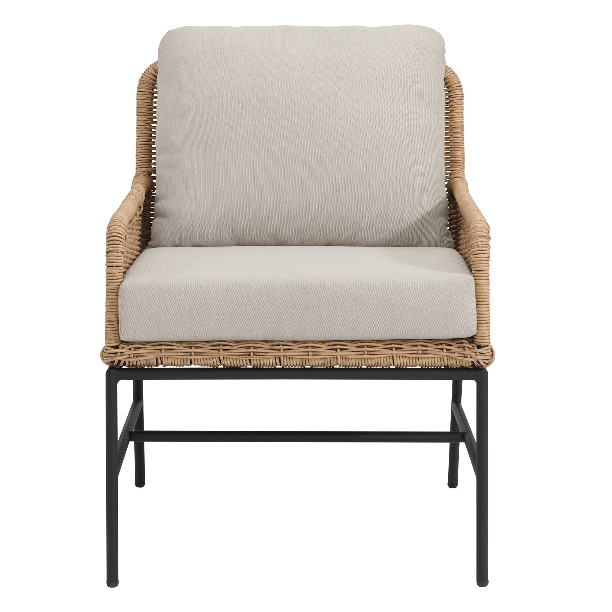 Eloise Outdoor Garden Balcony Sofa Set 2 Seater, 2 Single seater and 1 Center Table Set (Tan)