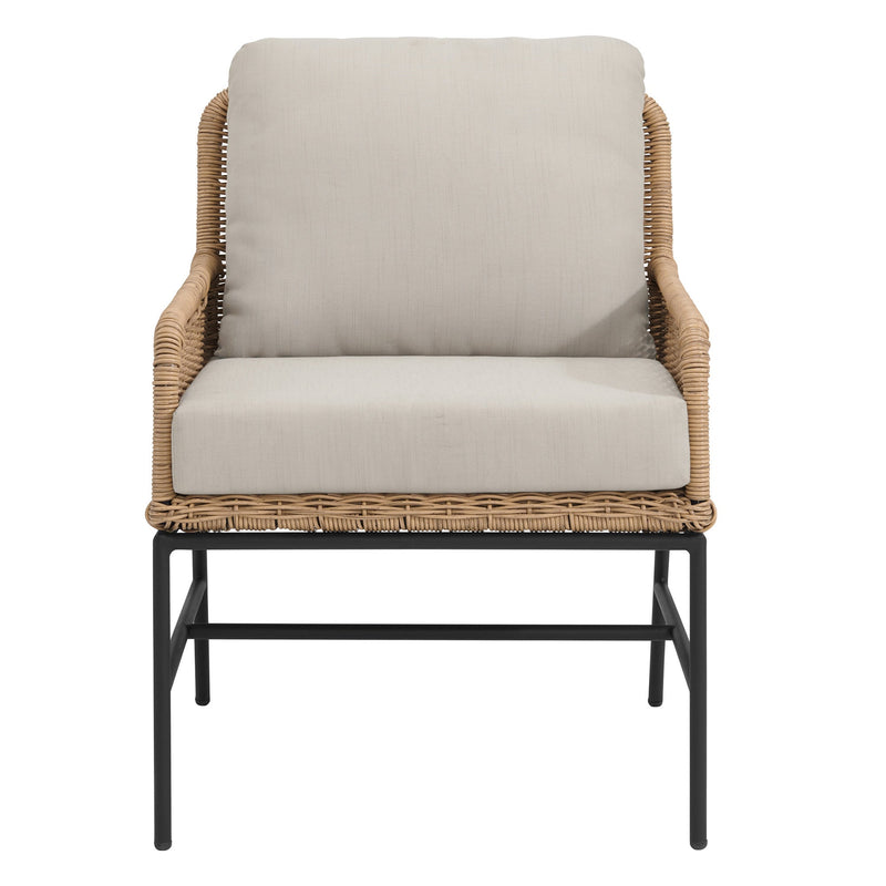 Eloise Outdoor Garden Balcony Sofa Set 2 Seater, 2 Single seater and 1 Center Table Set (Tan)