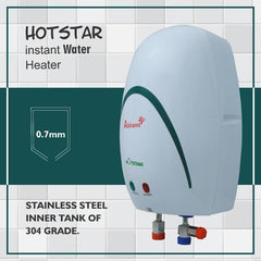 Abirami InstantWaterHeater-White-Green-Color-1Ltr 1 L Instant Water Geyser-3