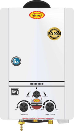 Surya JSD-2021-6L White 6 L Instant Water Geyser-1