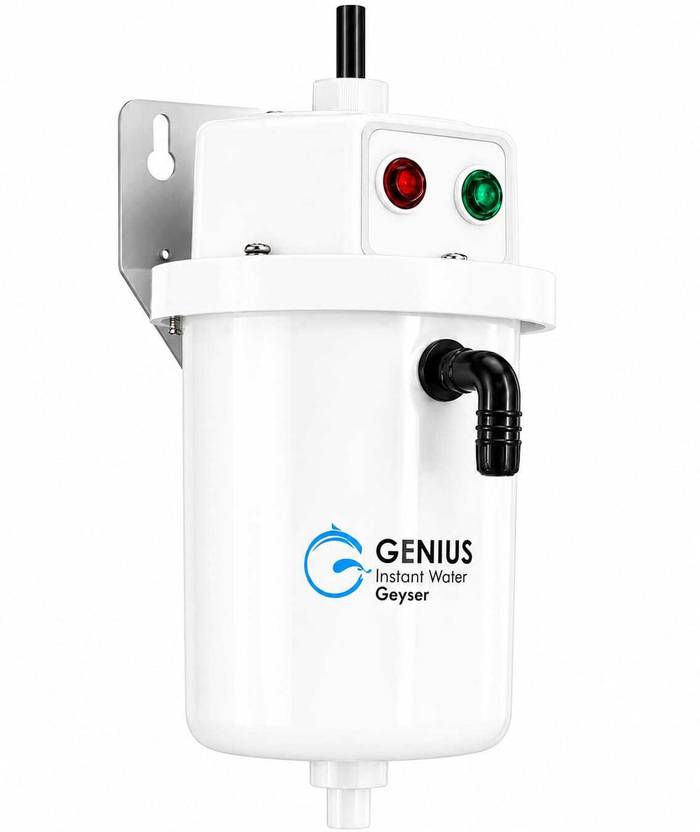 Genius 1LINSTANT WATER PORTABLE HEATER GEYSER SHOCK PROOF PLASTIC BODY 1 L Instant Water Geyser-2