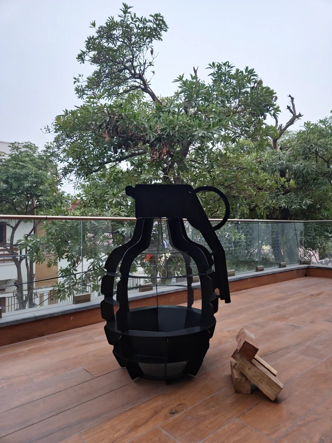 Grenade Outdoor Firepit